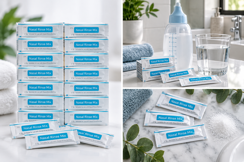 Nasal Rinse Mix™ – 60 Saline Packets