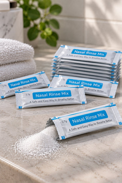 Nasal Rinse Mix™ – 60 Saline Packets
