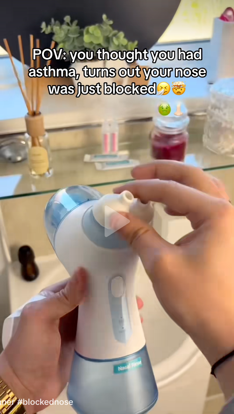 Attaching the soft nozzle tip